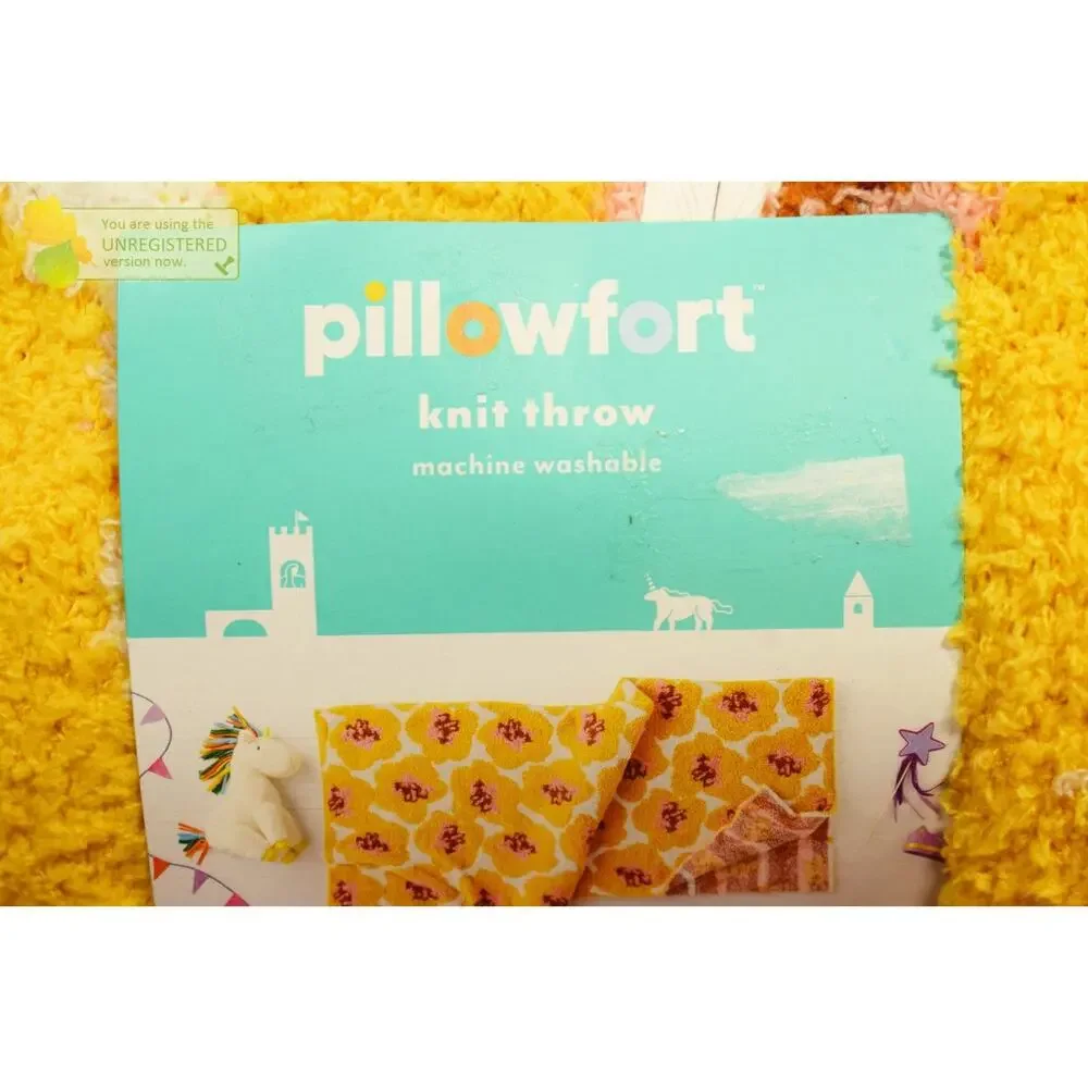 Pillowfort knit flower
